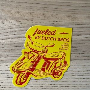 Dutch bros sticker